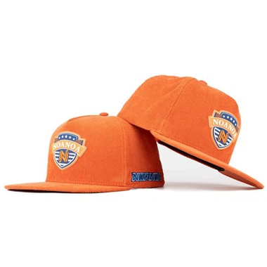 TCAP Custom Corduroy Hat Pêl-fasged Uchel y Goron 5 Panel Strwythuredig Het