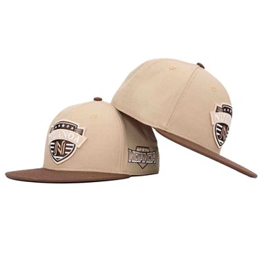 TCAP Gwlân o Ansawdd Uchel Blend Acrylig Ffabrig 6 Paneli Dynion Capiau Ffitiedig Custom Puff Logo Cap Het Ffitiedig